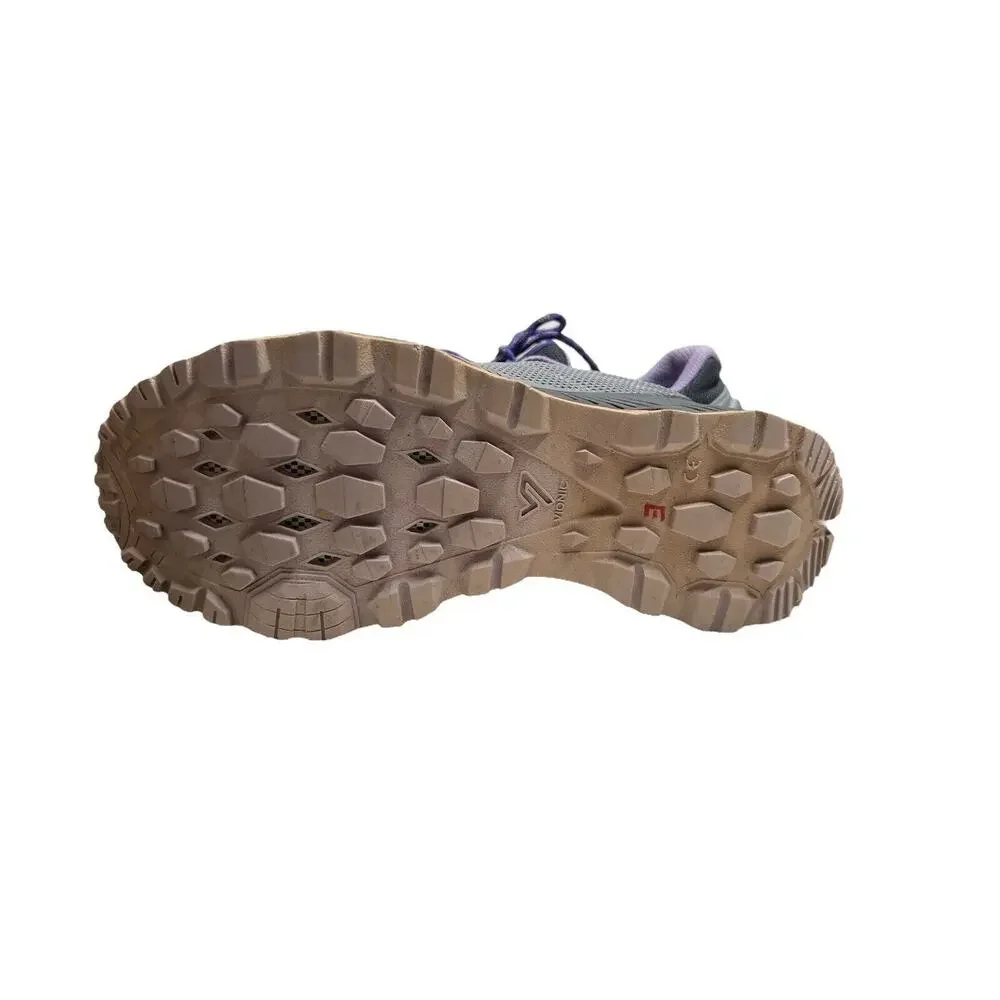 Vionic Shoes Womens Mckinley Low Trail Hiking Sneakers 3105 Gray Purple Size 9.5 - Picture 9 of 9